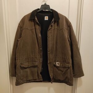 Vintage Carhartt C52 Chore Barn Jacket Duck Canvas XL Gorpcore Normcore Cabin